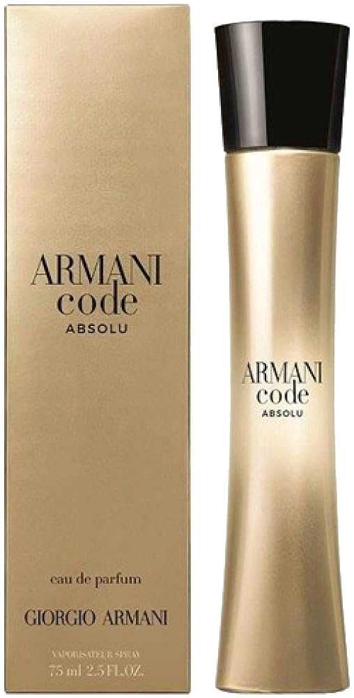 Armani Code Absolu 75 ml by Giorgio Armani muito raro!