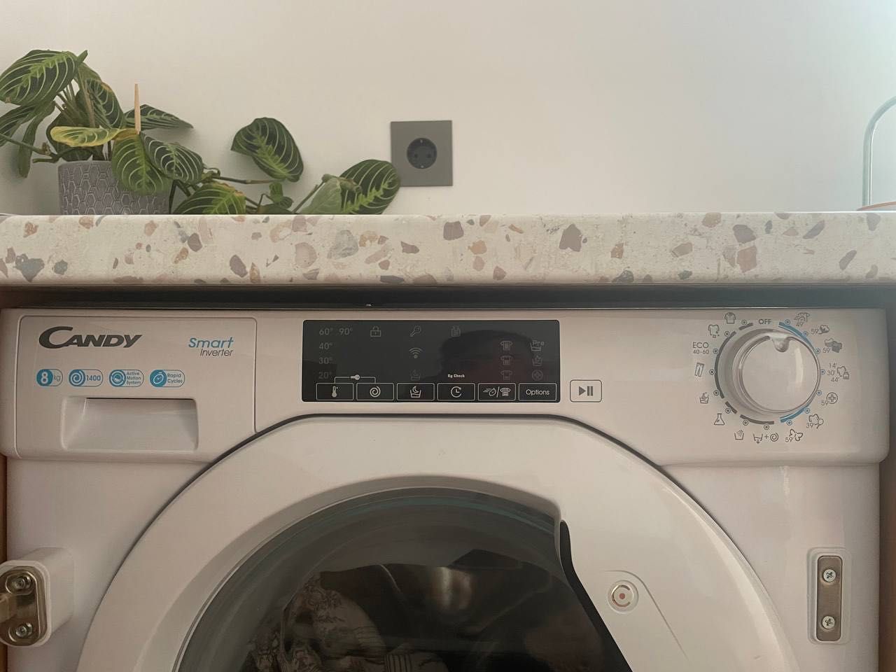 PRALKA Candy Smart Inverter do zabudowy