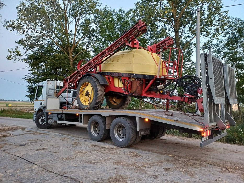 LAWETA , transport maszyn budowlanych i rolniczych, pomoc drogowa