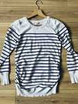Sweterek ciążowy w paski H&M