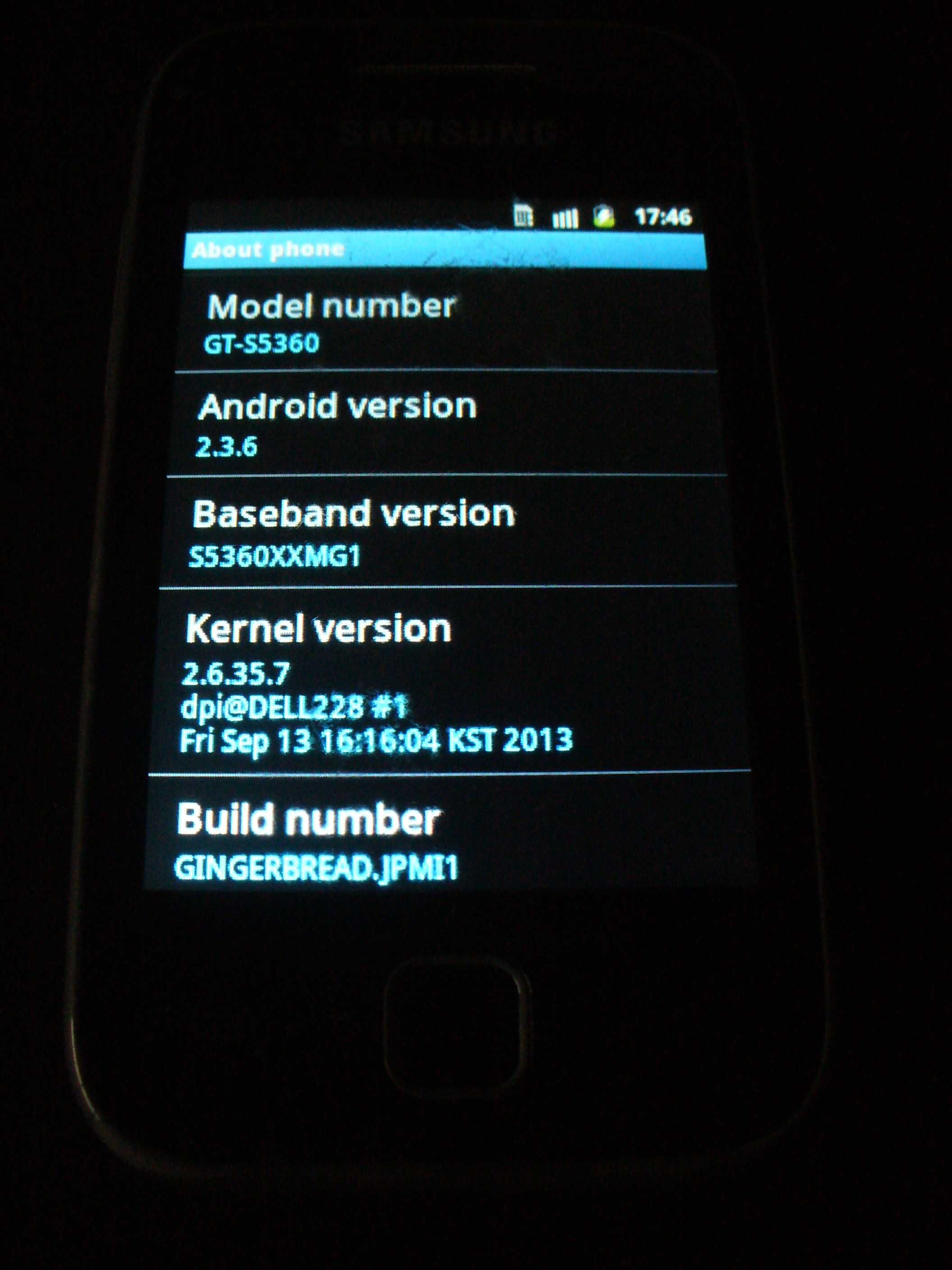Smartphone Samsung Young GT-S5360