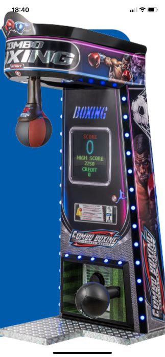 Силомер , автомат боксер , аттракцион , груша боксерская автомат