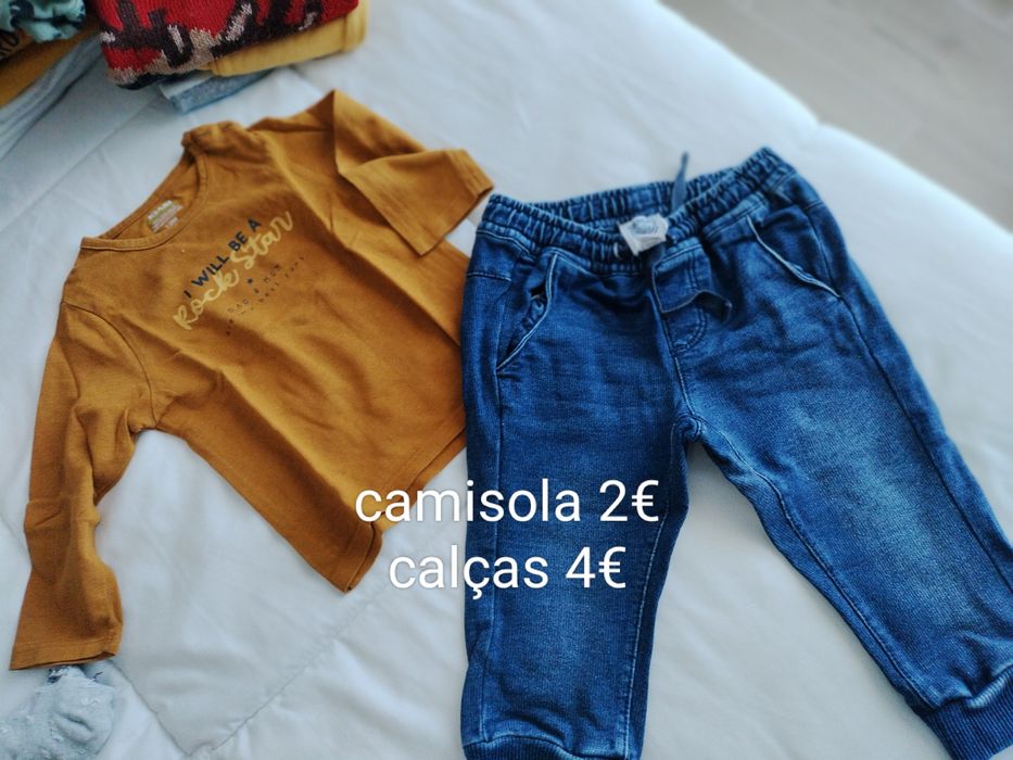 Vendo roupa 9-12meses