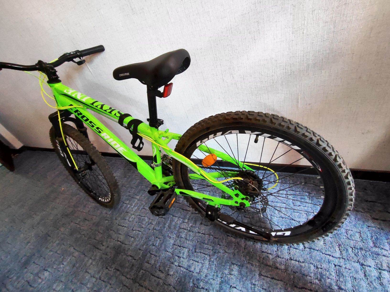 Велосипед Crossride Skyline 24" 13" Зеленый