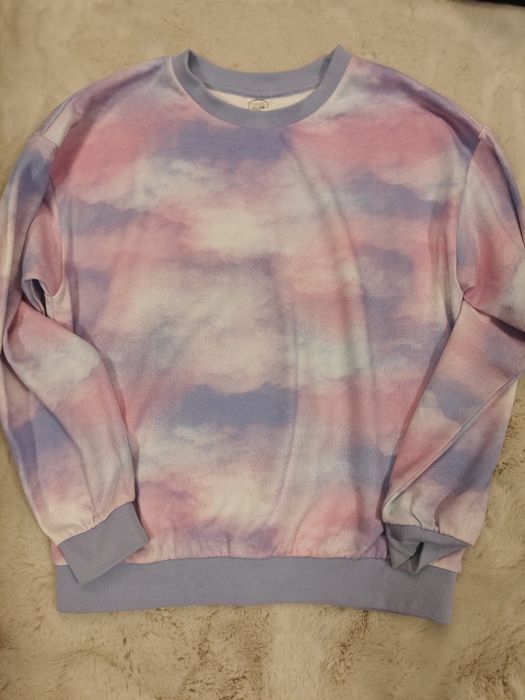 Zestaw bluzy, spodnie, sukienka, spodenki, koszule dziewczęce 11-12 l