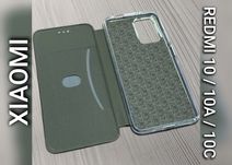 Чехол книжка на Xiaomi Redmi 10 2022 10A 10C чохол книжка шкіряний