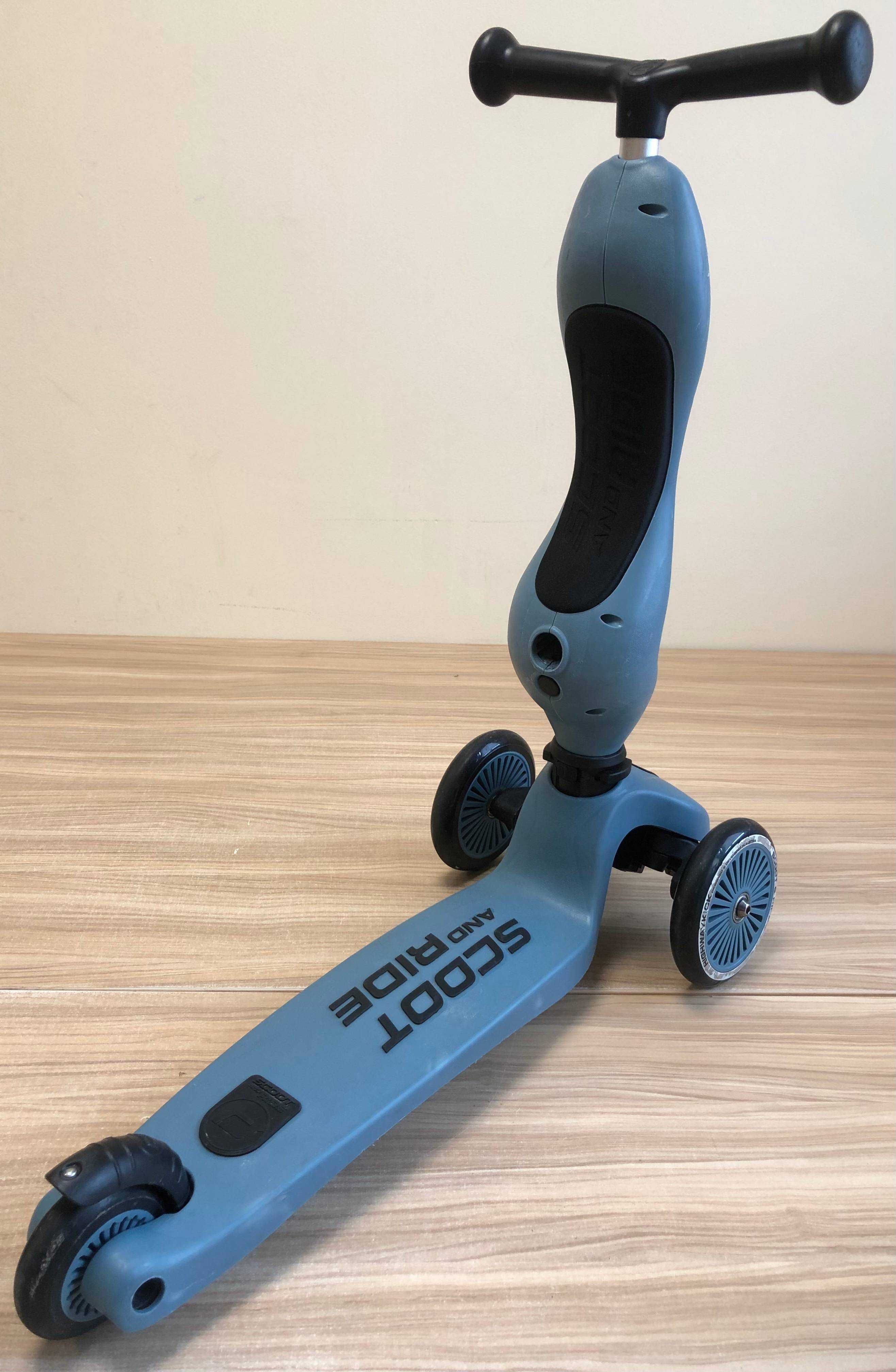 Hulajnoga dziecięca z siedziskiem 2w1 Scoot & Ride Highwaykick 1 P