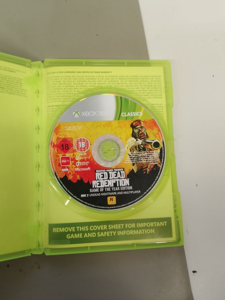 RdR 2 game of the year edition Xbox 360