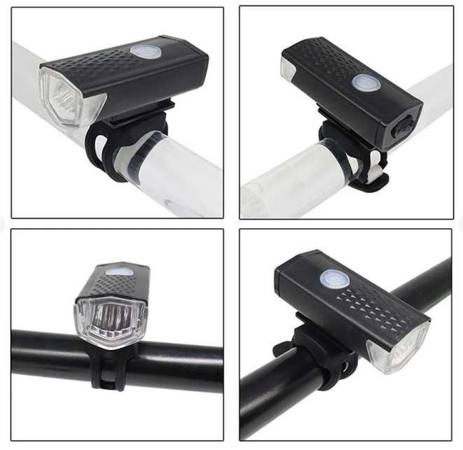 Перезаряджуваний світлодіодний USB-ліхтарик для велосипеда!