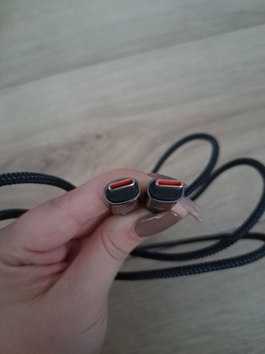 Kabel OCETEA USB typ C - USB typ C 2 m szary