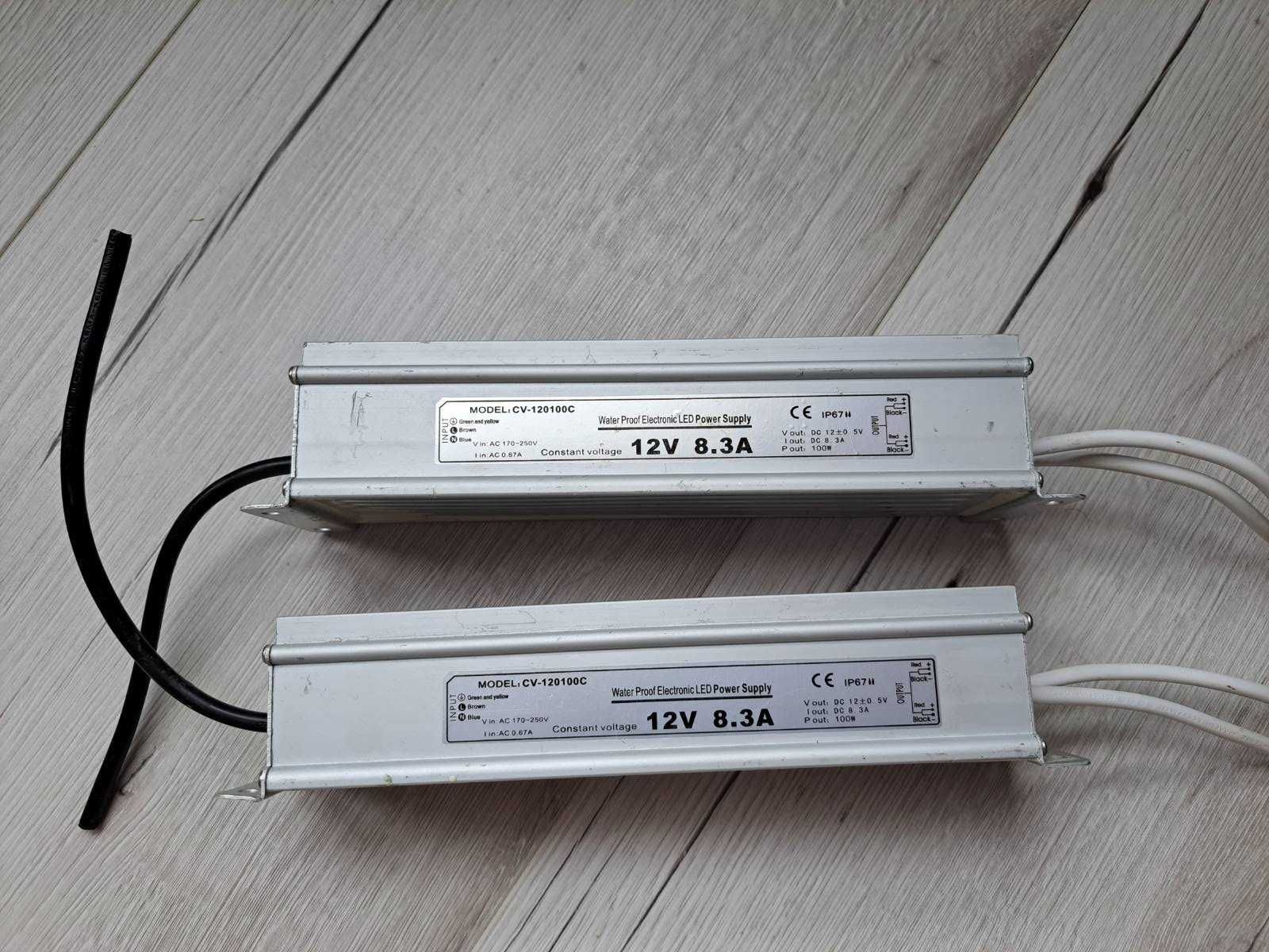 Блок живлення CV-120100C вологозахисний LED Power Supply 12V 100W