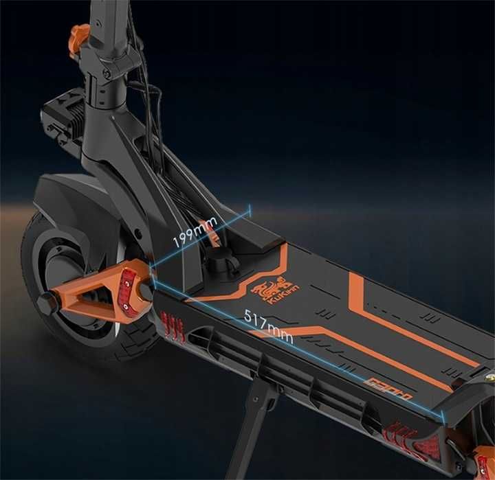 Hulajnoga Elektryczna Kukirin G3 Pro 2x1500W 52V23,3Ah #techlife motus