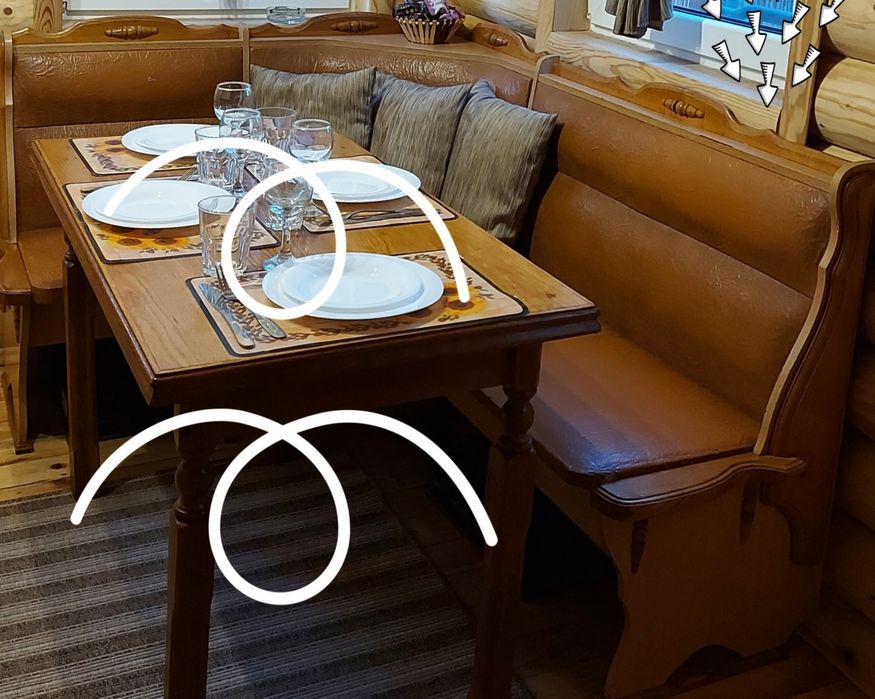 Меблі для кухні куточок