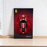 Рамка на Стіну для Лего Ферарі LEGO Technic Ferrari 488 GTE 42125