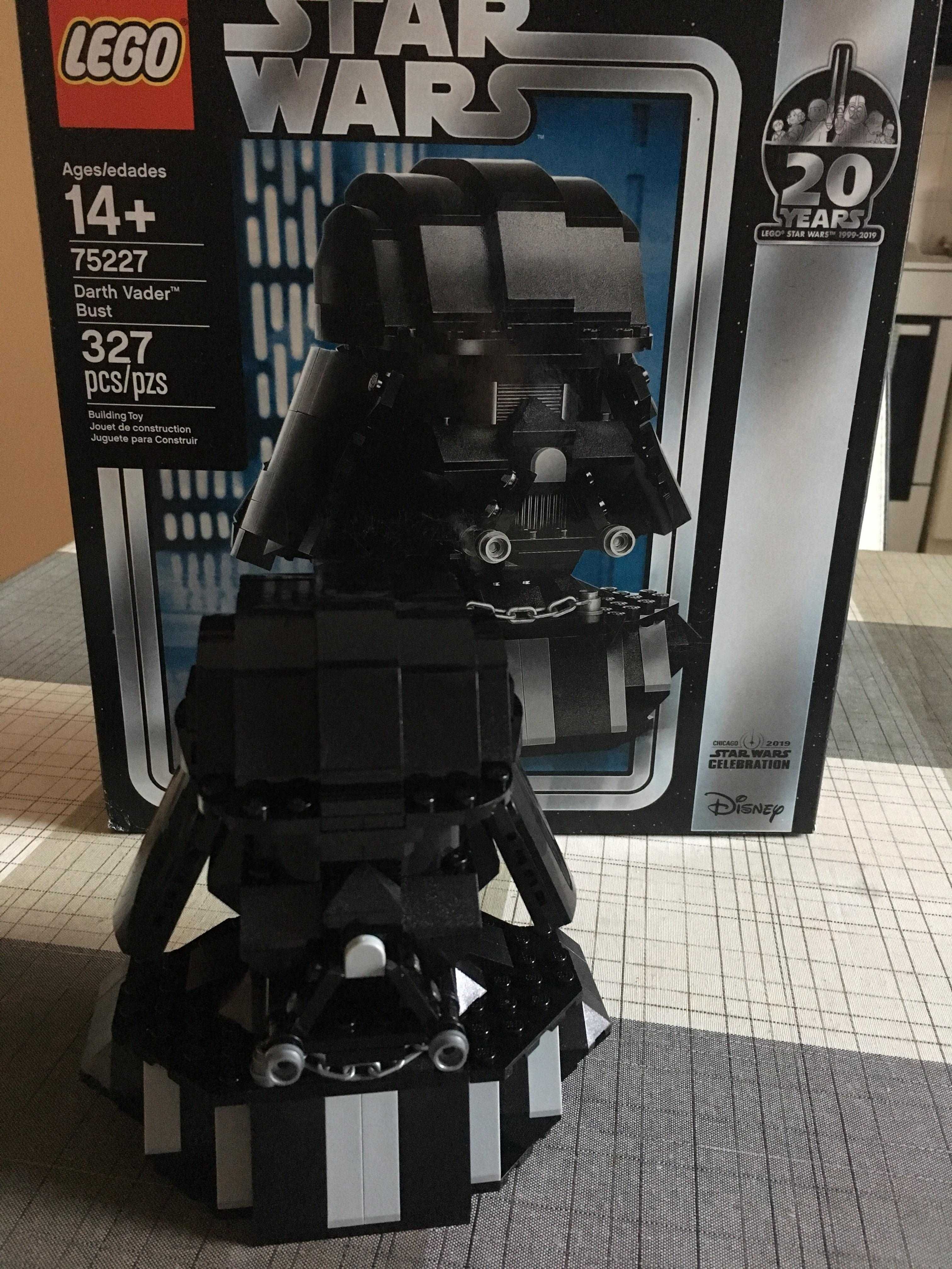 lego 75227 Darth Vader Busto Raro