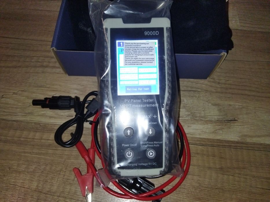 Тестер сонячних панелей МРРТ 5-800 Вт 0-60В (тестер солнечных батарей)