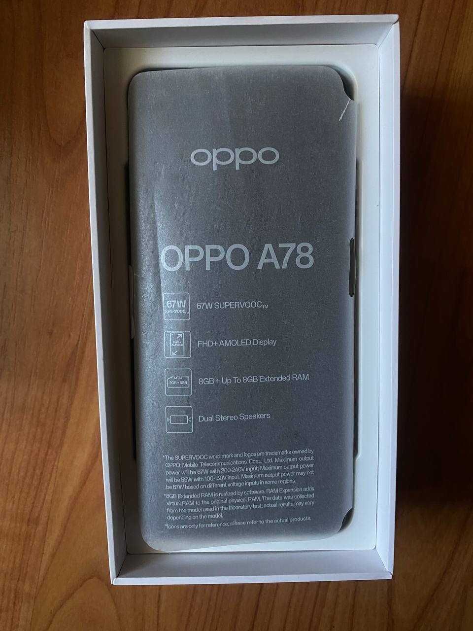 Смартфон OPPO A78 8/256Gb Black