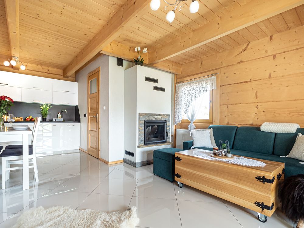 Domki z prywatnym jacuzzi sauna i kominkiem noclegi w górach