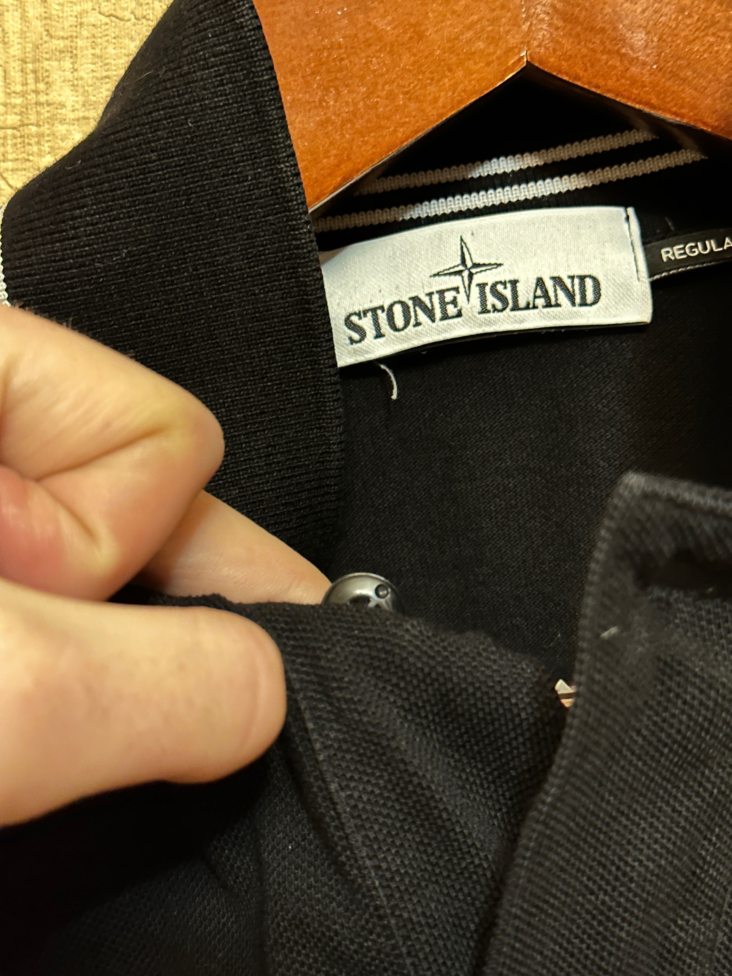 Оригинальный лонгслив stone island patch program размер 3XL