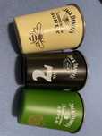 Trzy kolekcjonerskie kubki metalowe jack daniels polecam