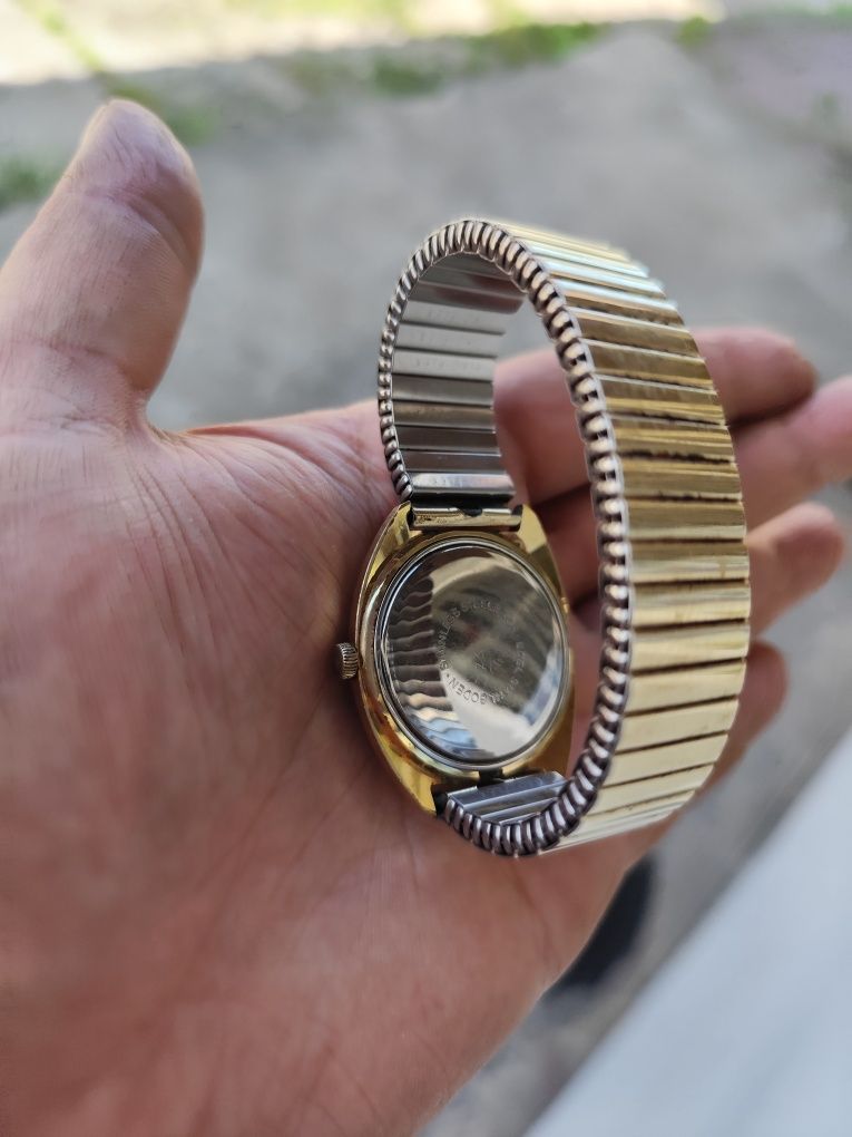 Zegarek mechaniczny dugena vintage retro prl