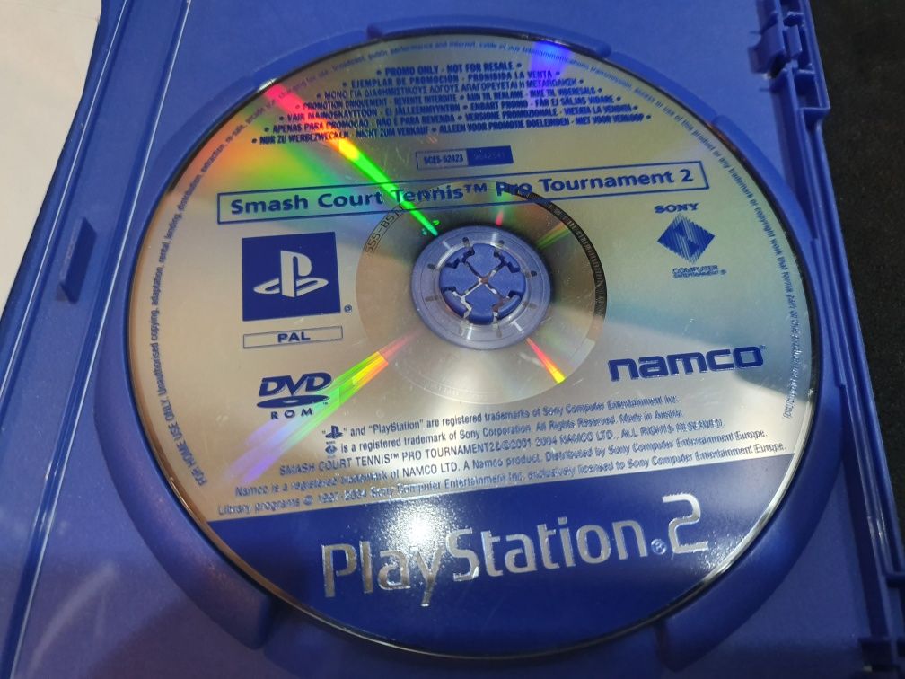 Gra gry ps2 Unikat Smash Court Tennis Pro Taurnament 2 promodisc
