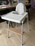 Krzeselko do karmienia ikea z dodatkami