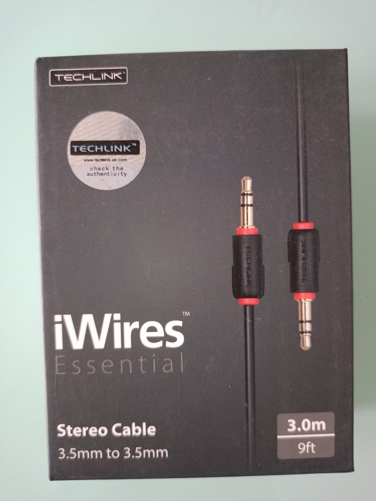 Kabel, przewód mini Jack 3.5mm 3m