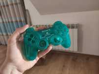 Playstation 2 obudowa pada Dualshock 2 Emerald Green typ A