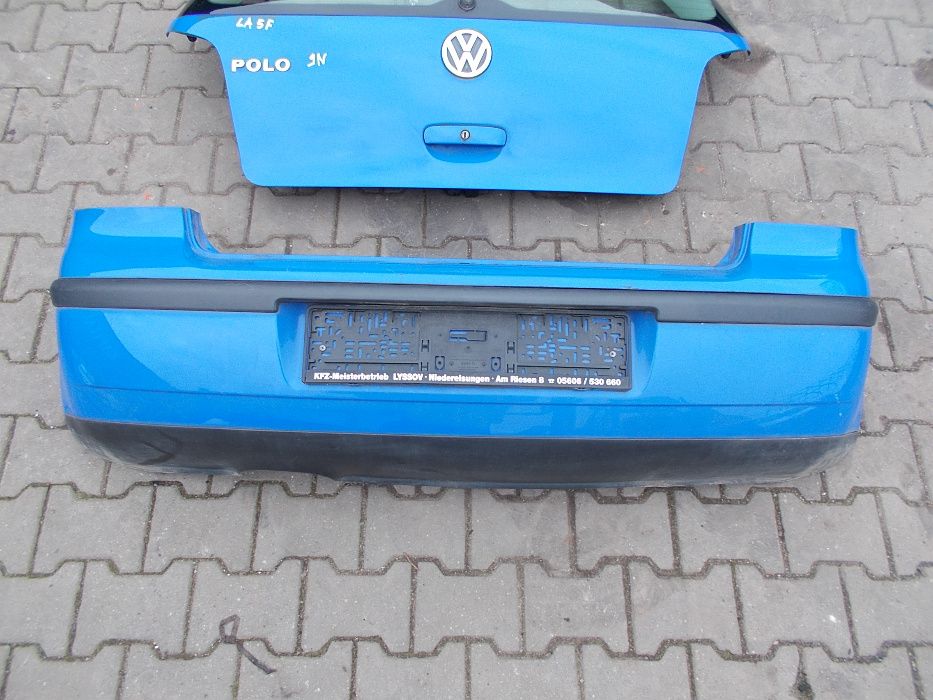 Zderzak tył LA5F VW POLO 1,2