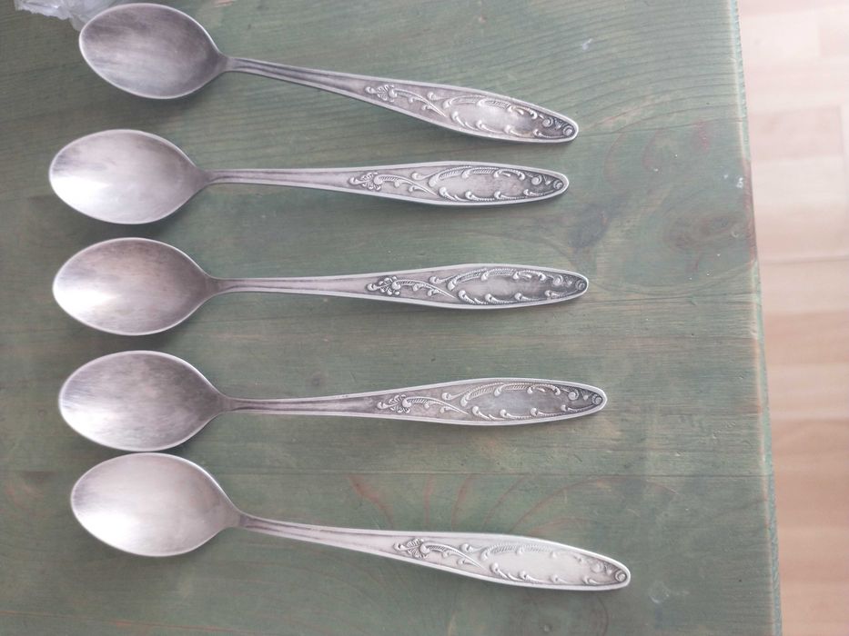Łyżeczki Posrebrzane