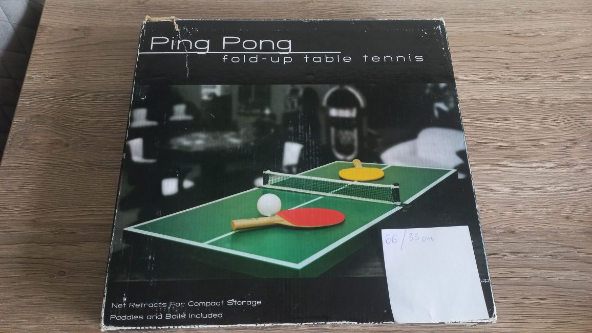 Mini ping pong-zestaw w walizce