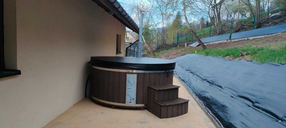 Balie ogrodowe z piecem zewnętrznym. Balia ogrodowa, ruska bania Tanio