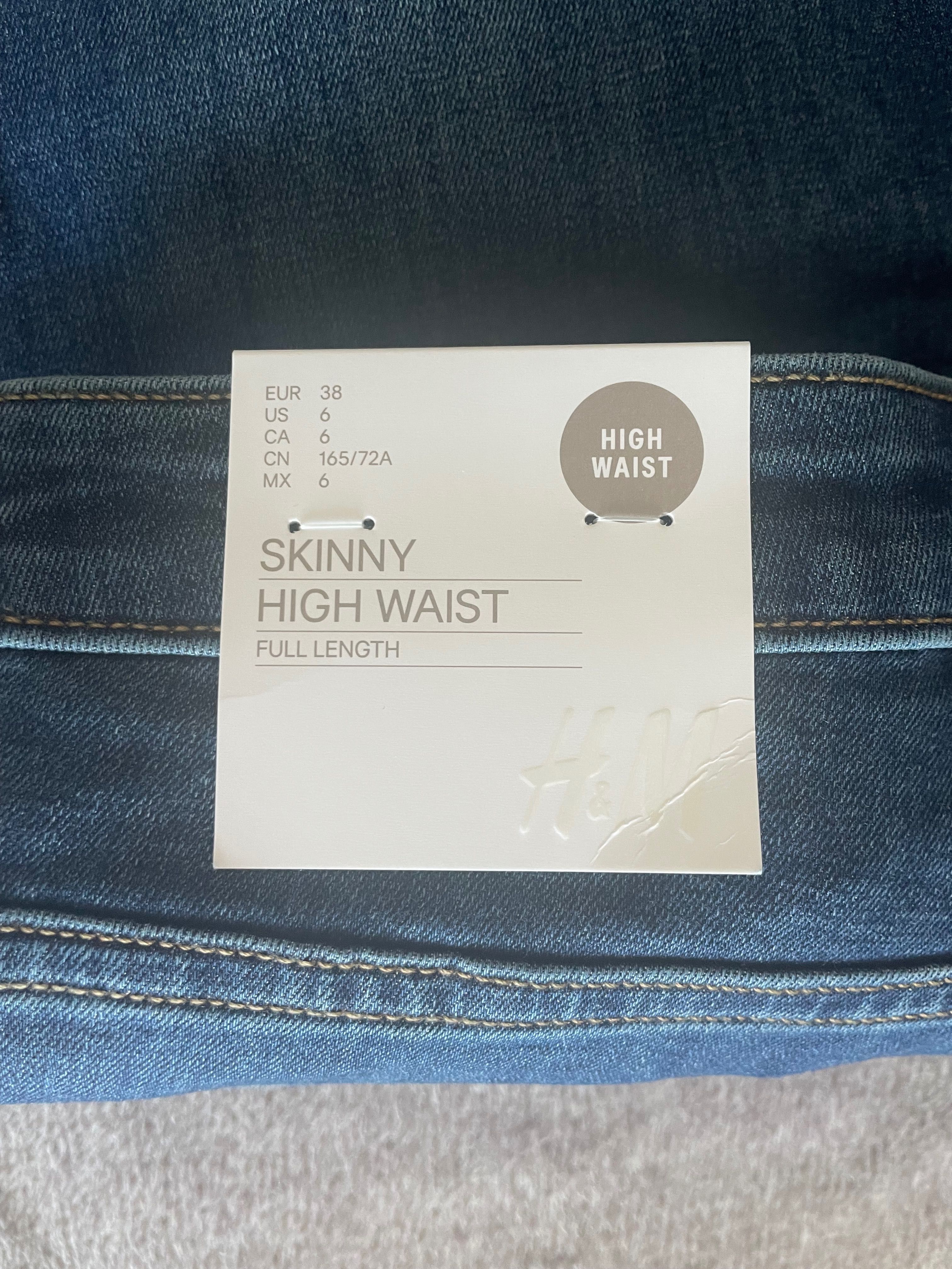 Нові скінні джинси H&M