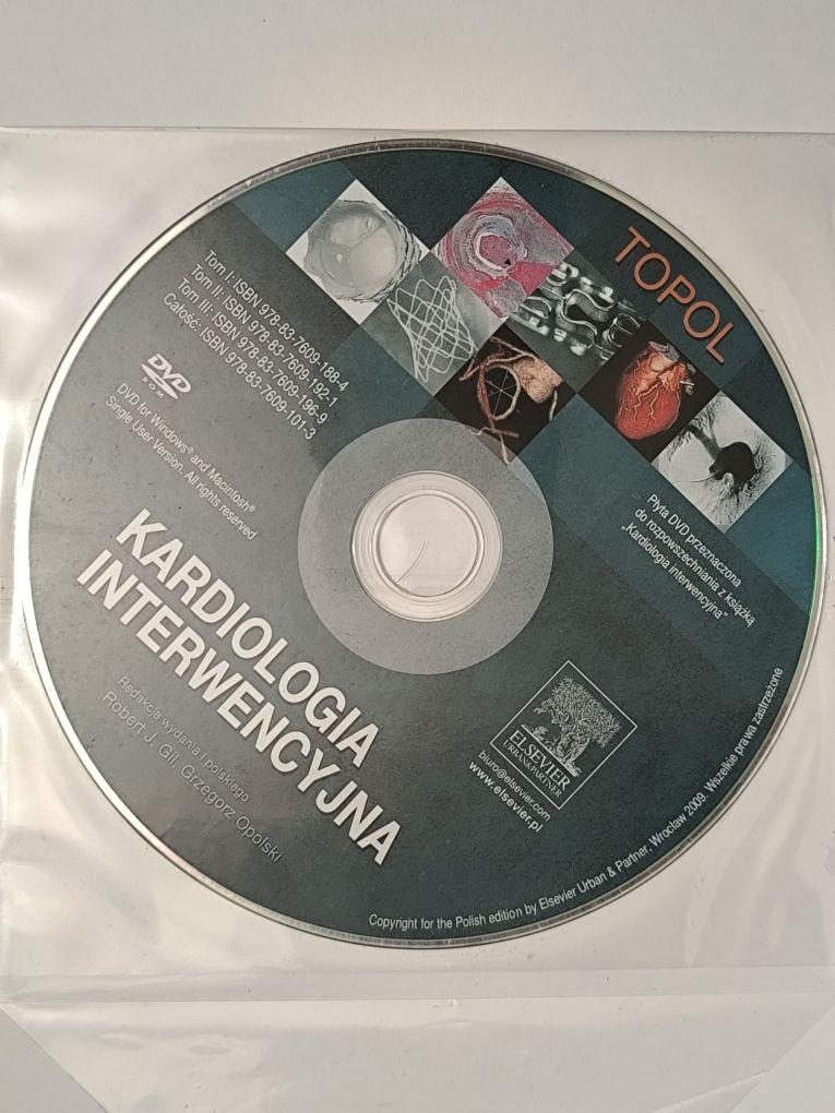 8 książek medycznych Kardiologia interwencyjna Atlas ultrasonografii