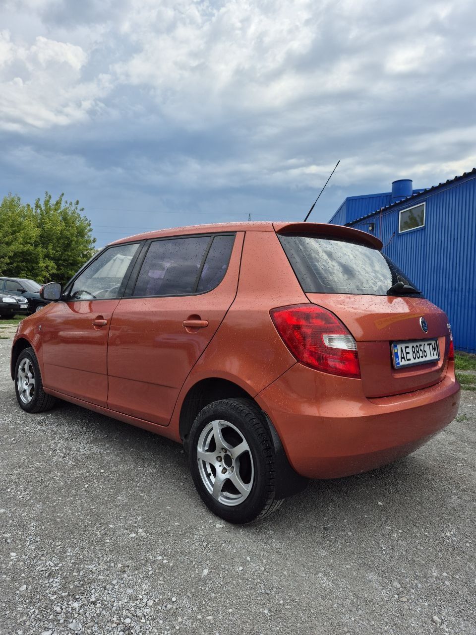 Scoda fabia new 2009 год кондёр Фабия