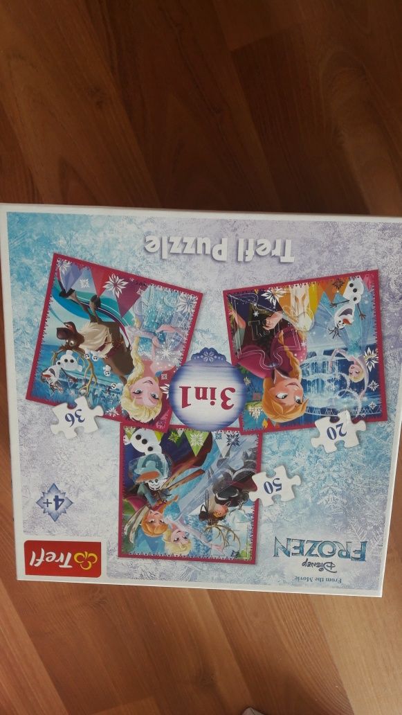 Puzzle frozen kraina lodu elza