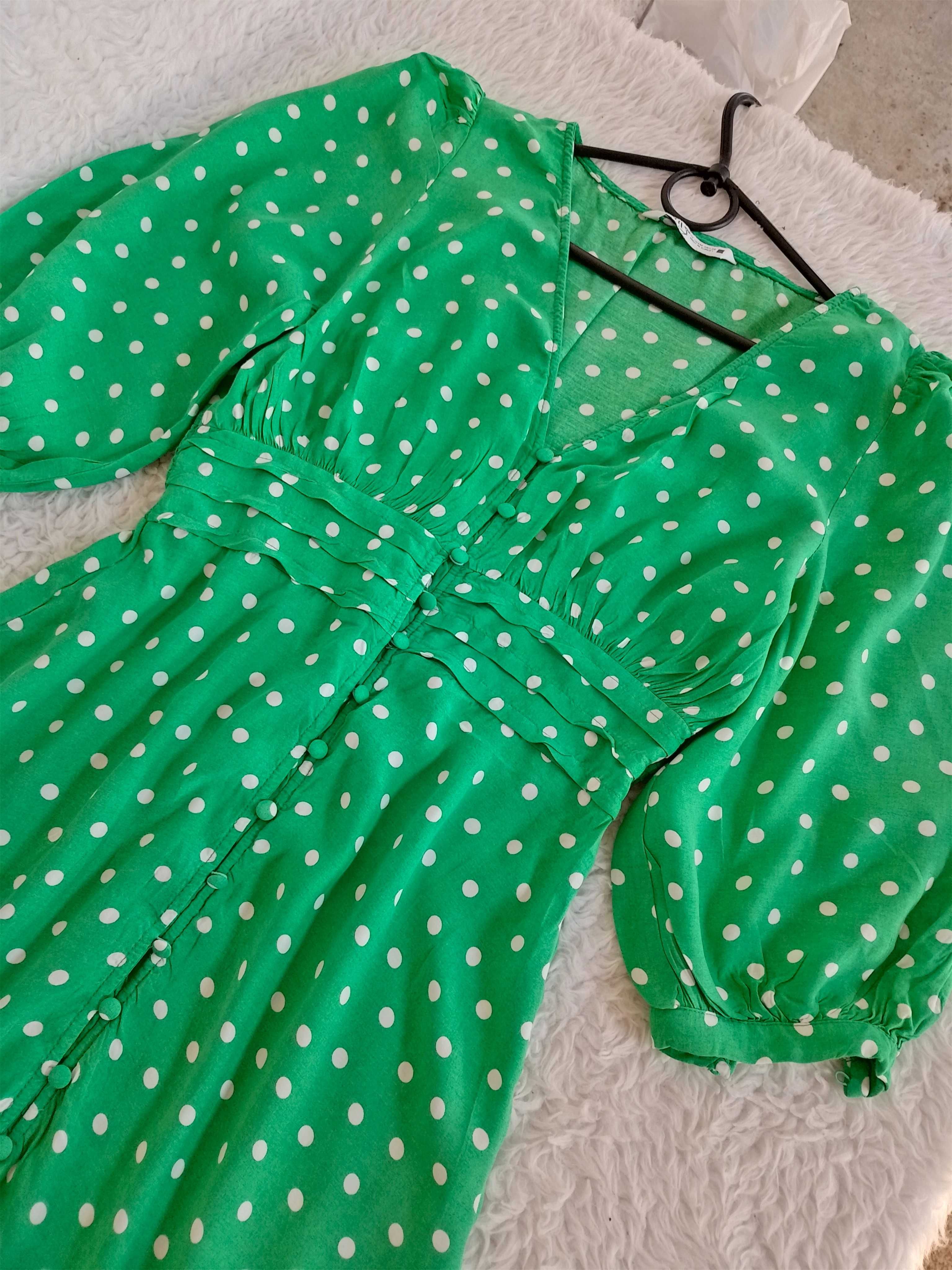 Вискозное миди макси платье Zara