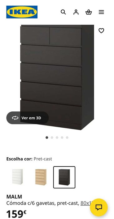 Vendo 2 cómodas IKEA