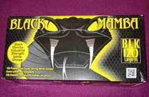 BLACK MAMBA толстые рабочие качественные рукавички механика L 100PCS