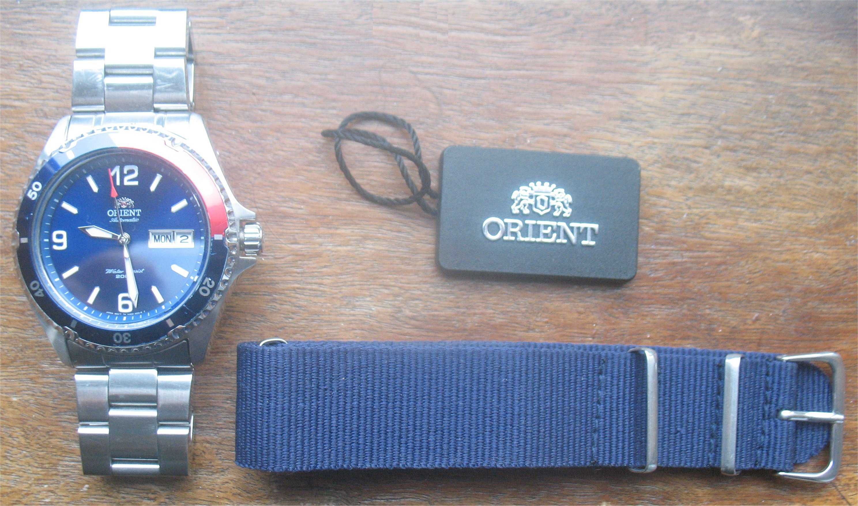 Relógio Mecânico Orient Mako II - Automatic - Water Resistant - 200m