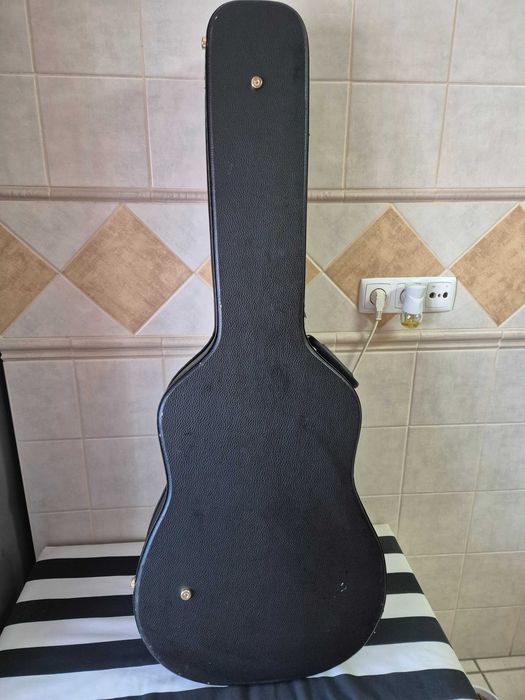Guitarra Acústica Ibanez AW54 CE  OPN + Estojo Rigido Dreadnought
