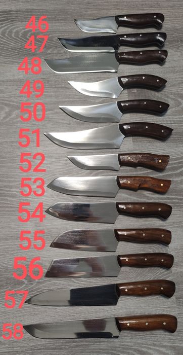 Шикарні довговічні ножі , сталь 40Х13, ручна робота ,  Україна