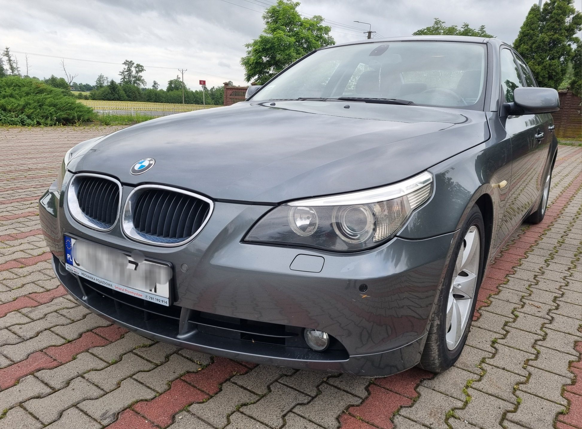 Bmw e60 seria 5 525i orginalna 192km m54b25 sedan manual