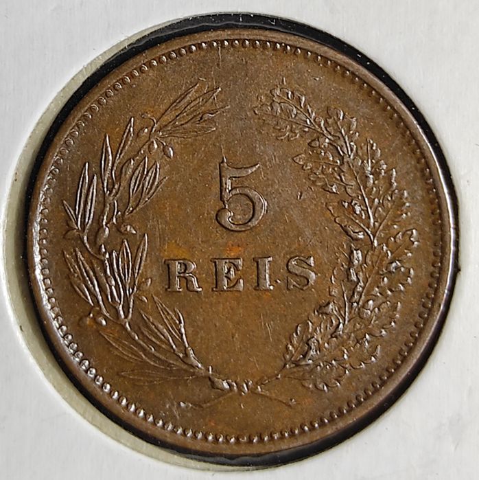 5 Reis 1893, Bronze, MBC/Bela