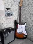 комбiк + електрогітара fender squier