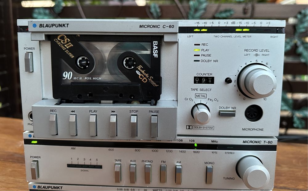 Mikrowieża BLAUPUNKT MICRONIC 60 wzmacniacz tuner deck