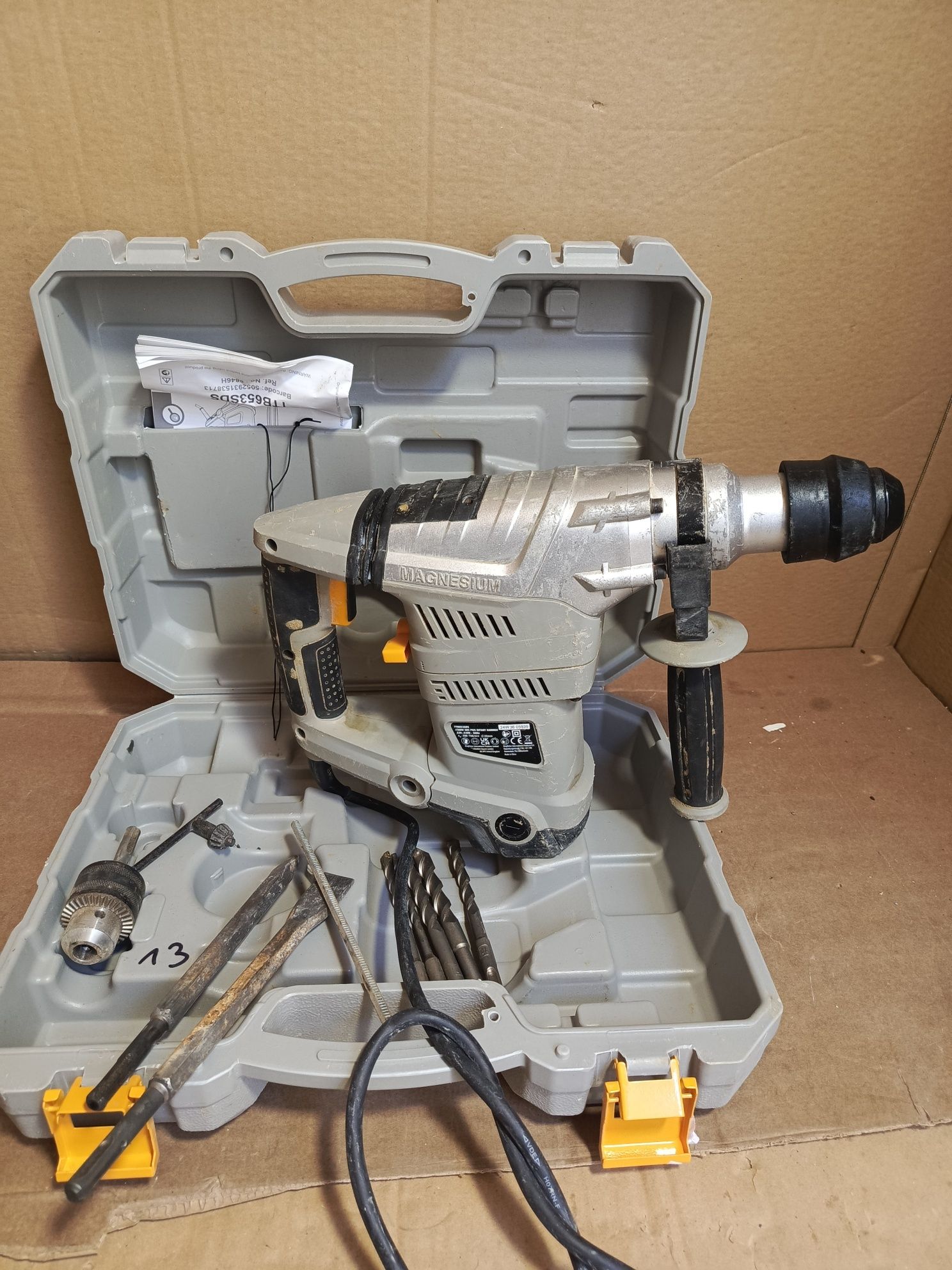 Mlotowiertarka udarowa titan SDS plus mlot udarowy TTB631sds