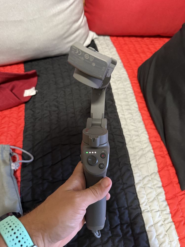 Dji osmo como novo estabilizador p/telemovel