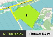 Продам землю.Тернопіль.Під будівництво.Від Власника.БЕЗ %.Київ.